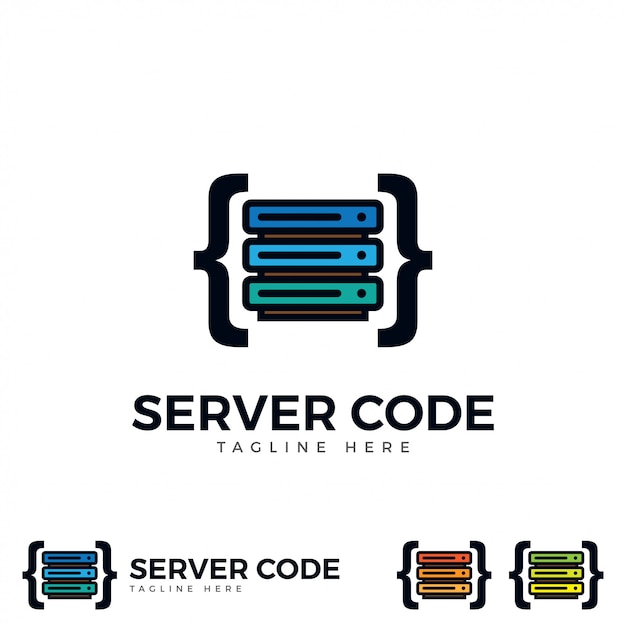 Vibrant Server Rack with Sleek Coding Brackets | Jiffy Designs