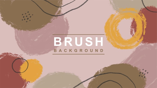 Vibrant Abstract Brush Strokes on Soft Pastel Background | Jiffy Designs