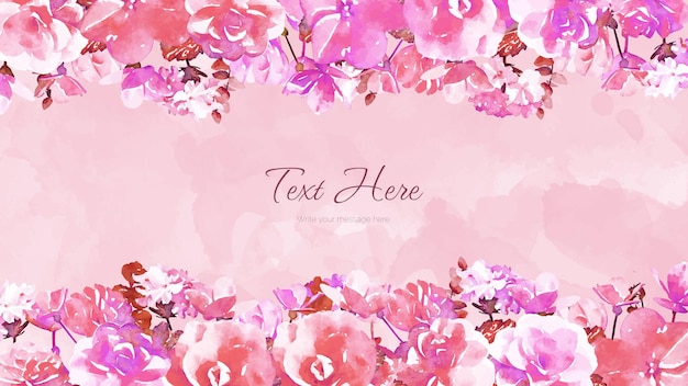 Vibrant Floral Frame with Customizable Text | Jiffy Designs