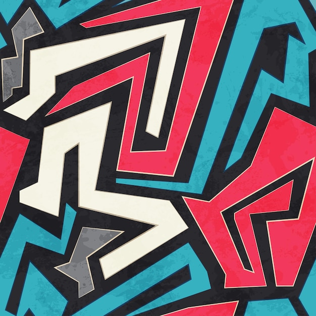 Vibrant Geometric Shapes in Bold Colors | Jiffy Designs