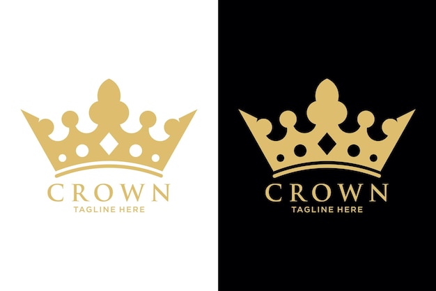 Regal Golden Crown with Distinct Silhouette | Jiffy Designs