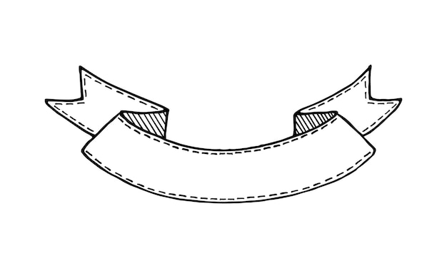 Flowing Ribbon with Stylized Arrow Accents | Jiffy Designs