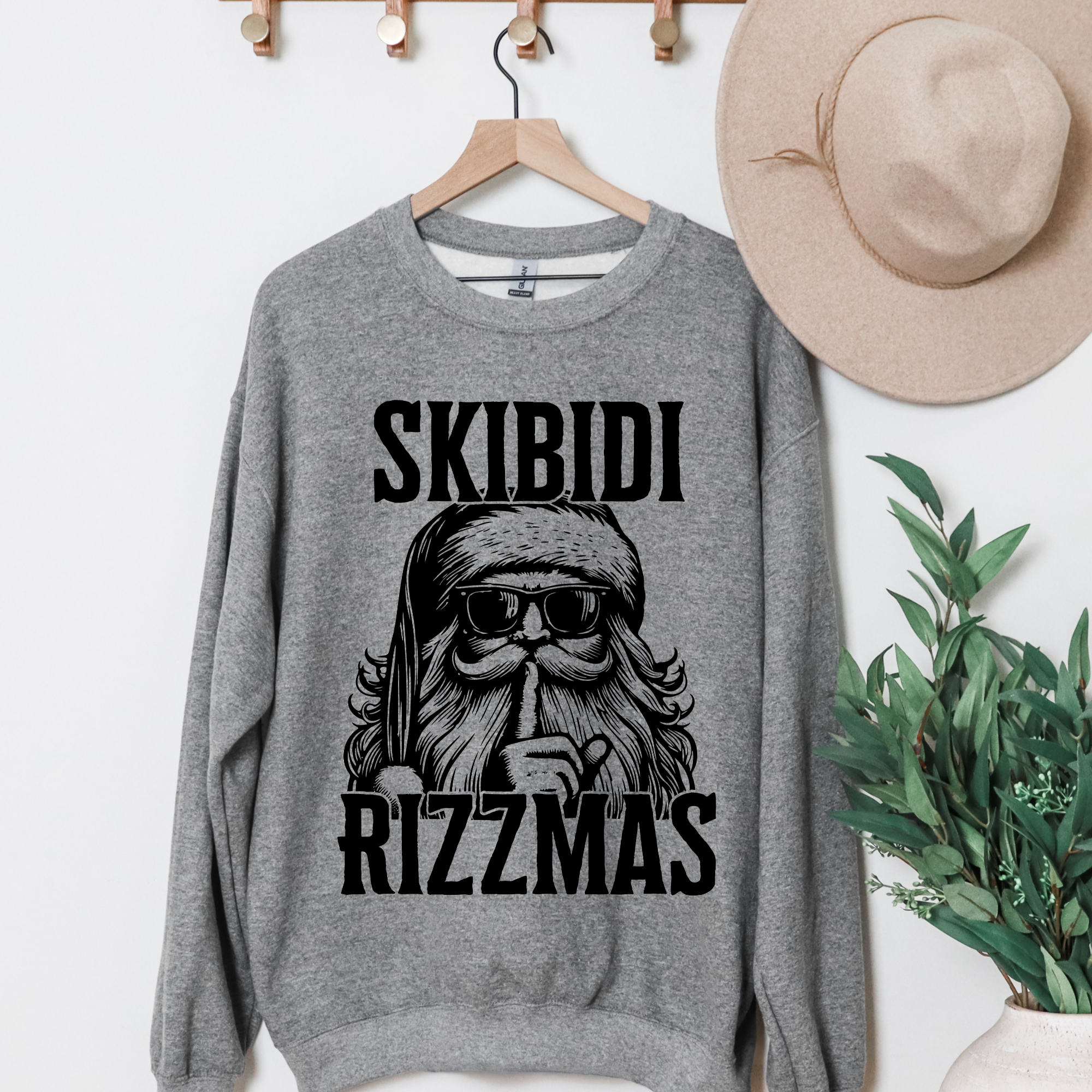 Funny Teen Merry Skibidi Rizzmas, Teenager Gyatt Ohio Mewing Popular ...