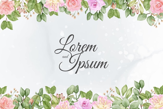 Elegant Floral Arrangement with Delicate Pink Roses and Greenery ...