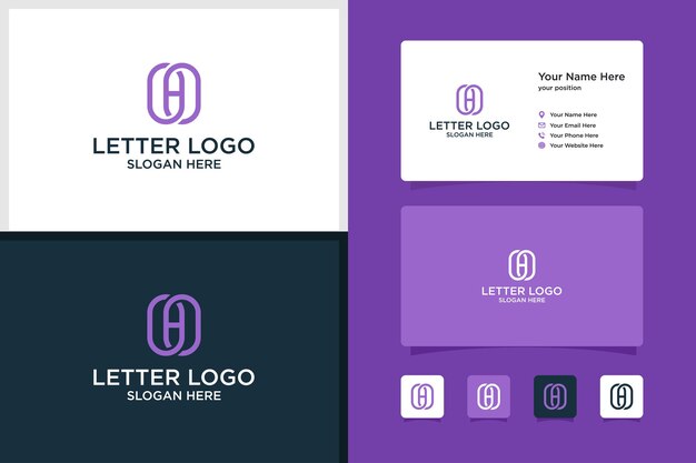Elegant Monogram Logo with Versatile Color Scheme | Jiffy Designs