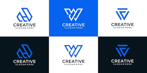 Sleek and Stylish Creative Logos with Geometric Shapes | Jiffy Designs