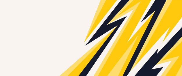 Vibrant Lightning Bolt Graphic Design | Jiffy Designs