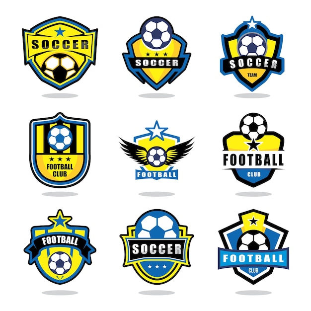 Vibrant Soccer Emblems: Iconic Designs Celebrating the Beautiful Game ...