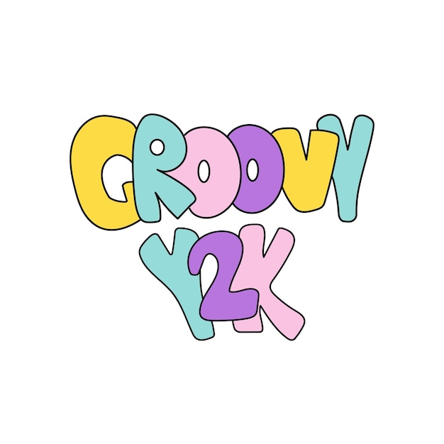 Vibrant Retro-Inspired Typography with Playful Shapes and Colors ...