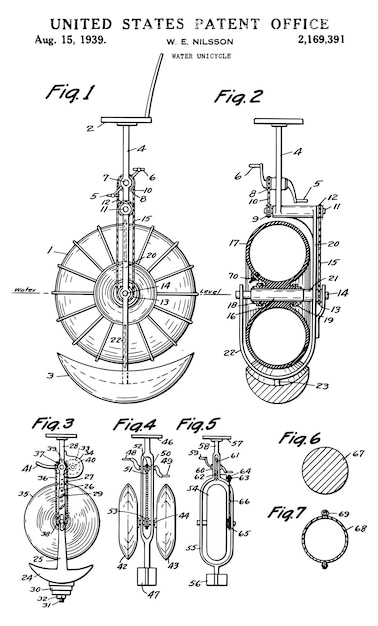 Detailed Mechanical Drawings of Vintage Nautical Instruments | Jiffy ...