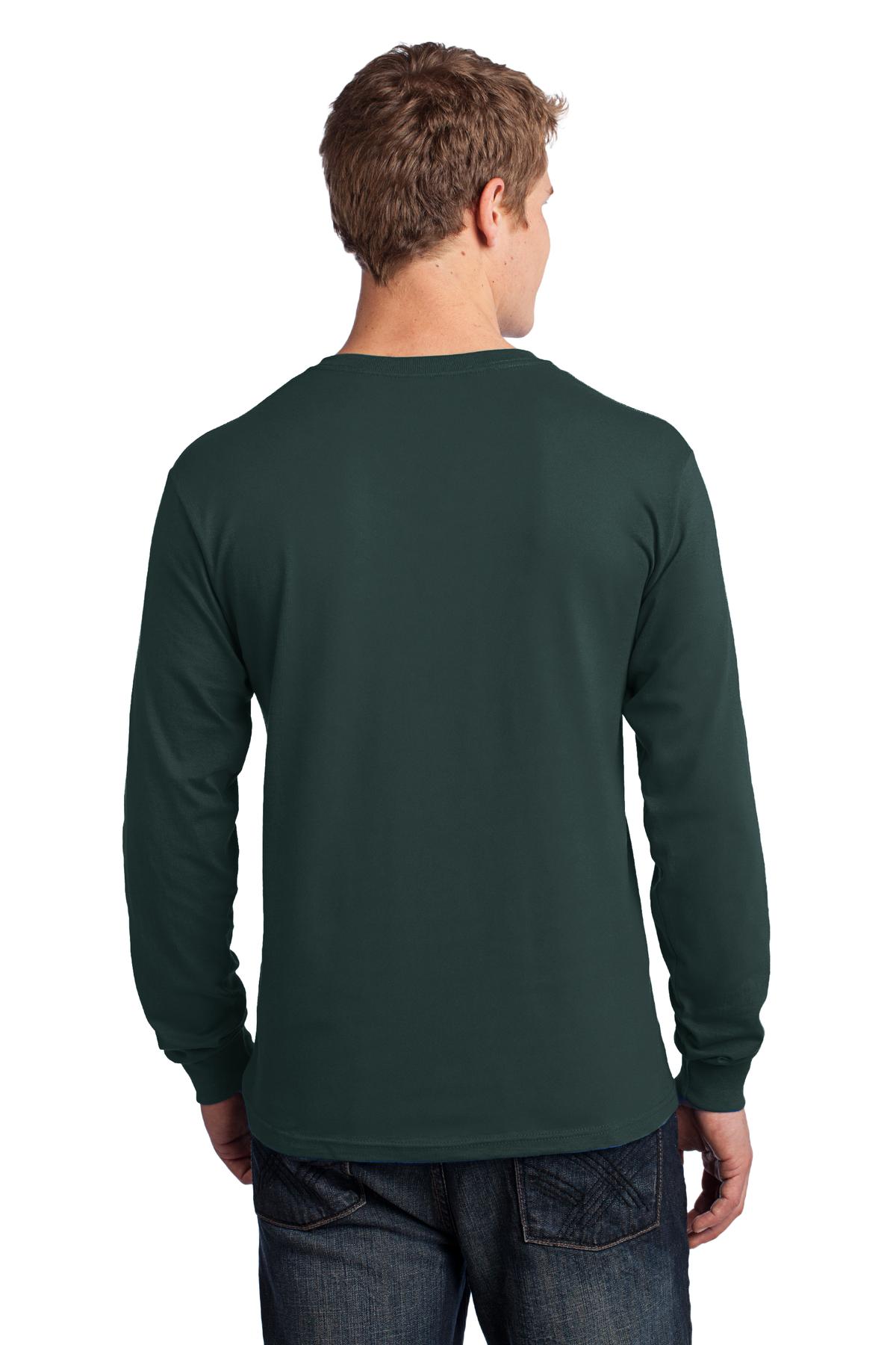 Port & Company PC54LS Dark Green
