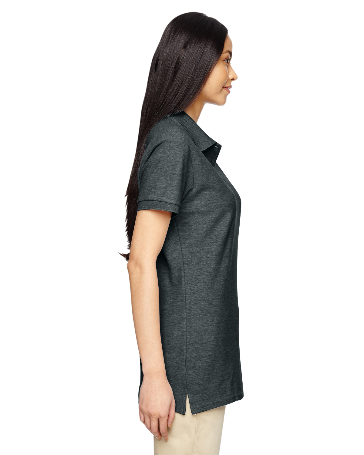 Gildan G828L Dark Heather