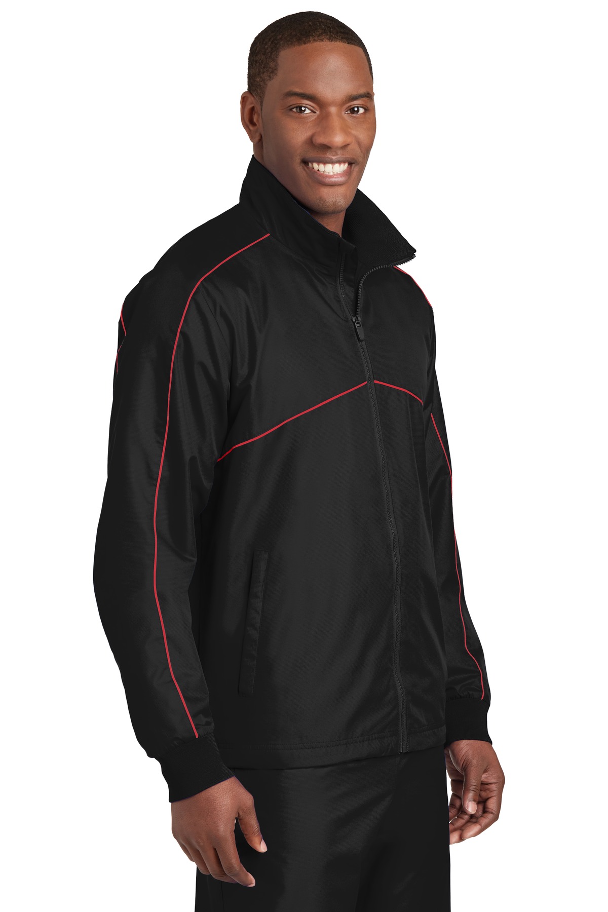 Sport-Tek JST83 Black / True Red