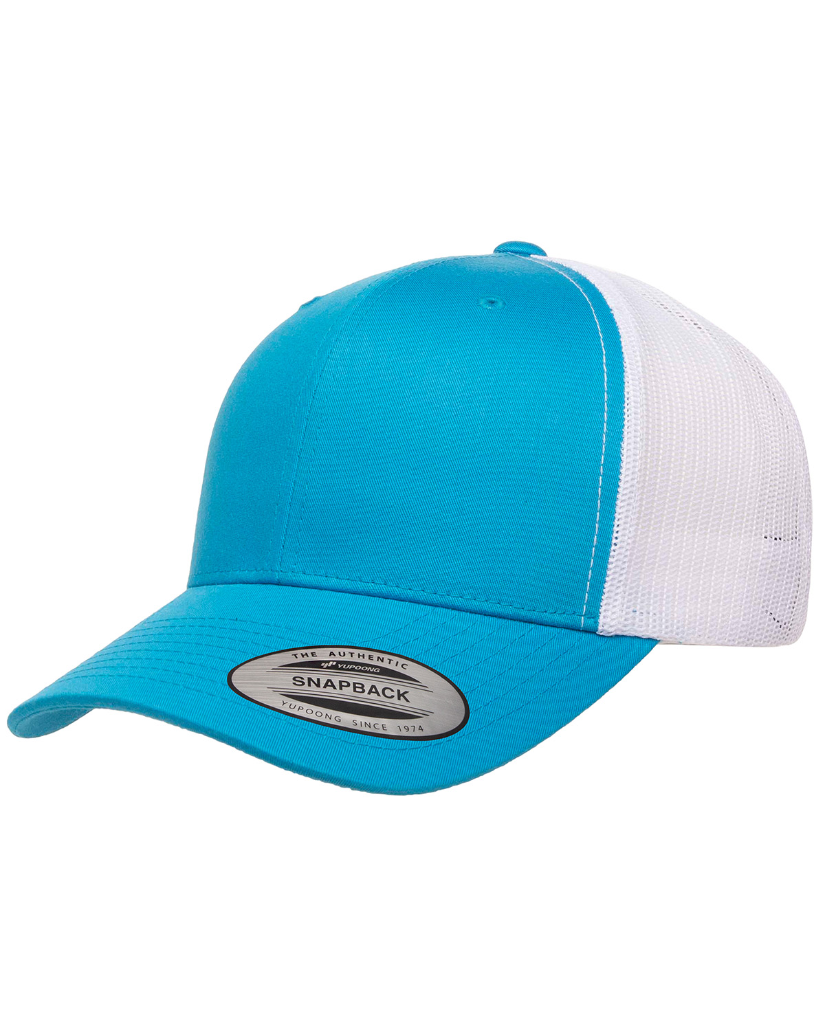 Yupoong 6606 Turquoise / White