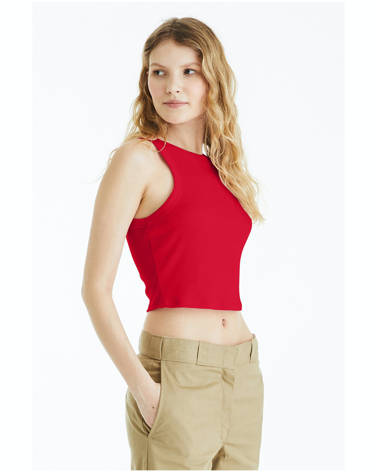 Bella + Canvas 1019BE Solid Red Blend