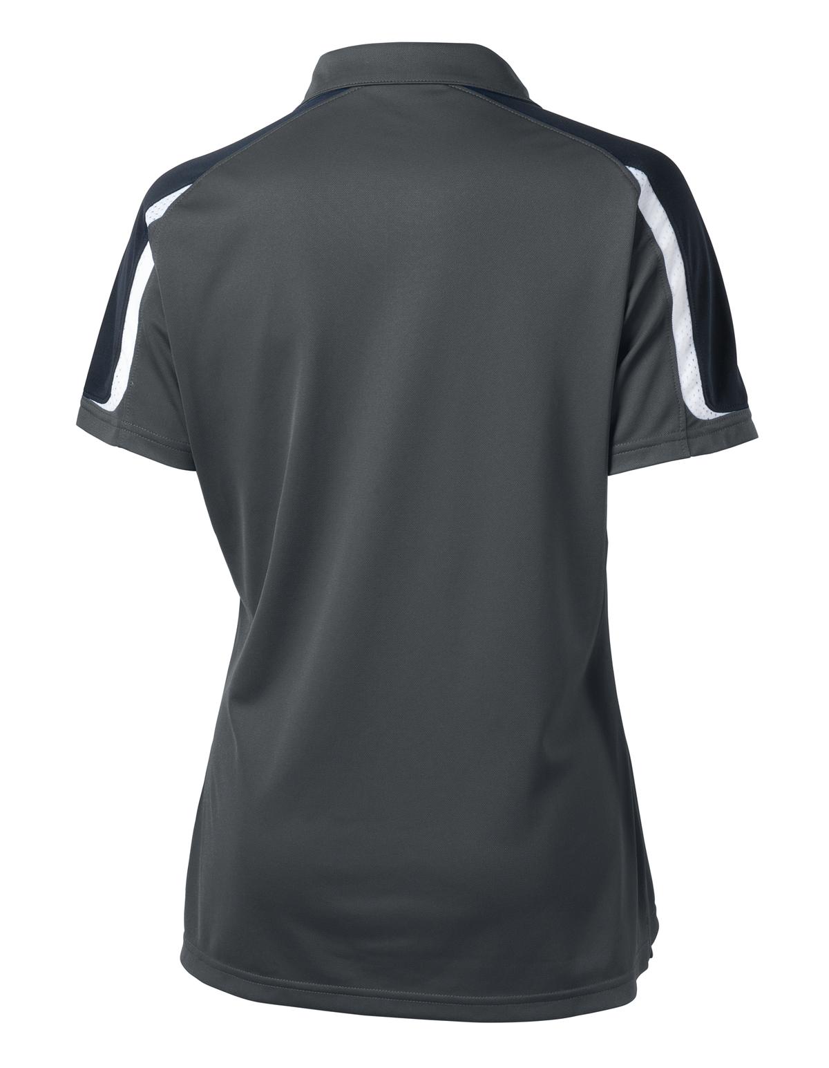 Sport-Tek LST658 Iron Gray / Black / White