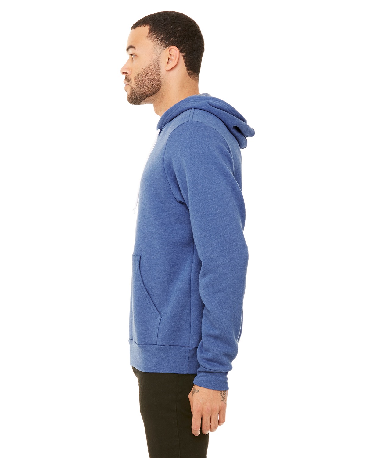 Bella + Canvas 3739 Heather True Royal