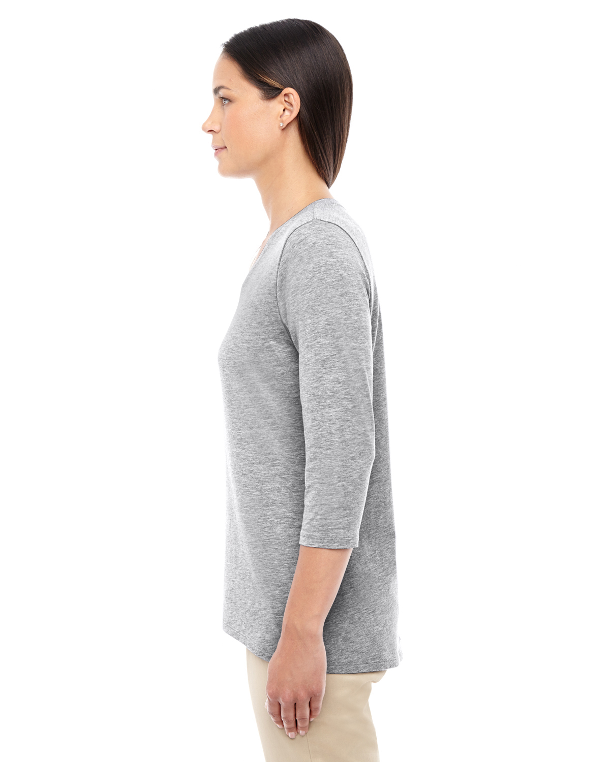 Devon & Jones DP184W Gray Heather