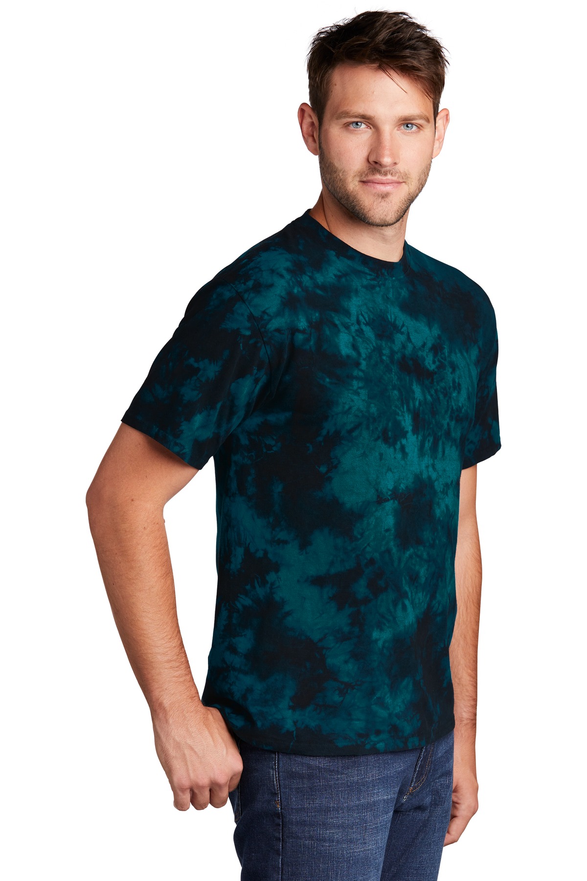 Port & Company PC145 Black / Teal