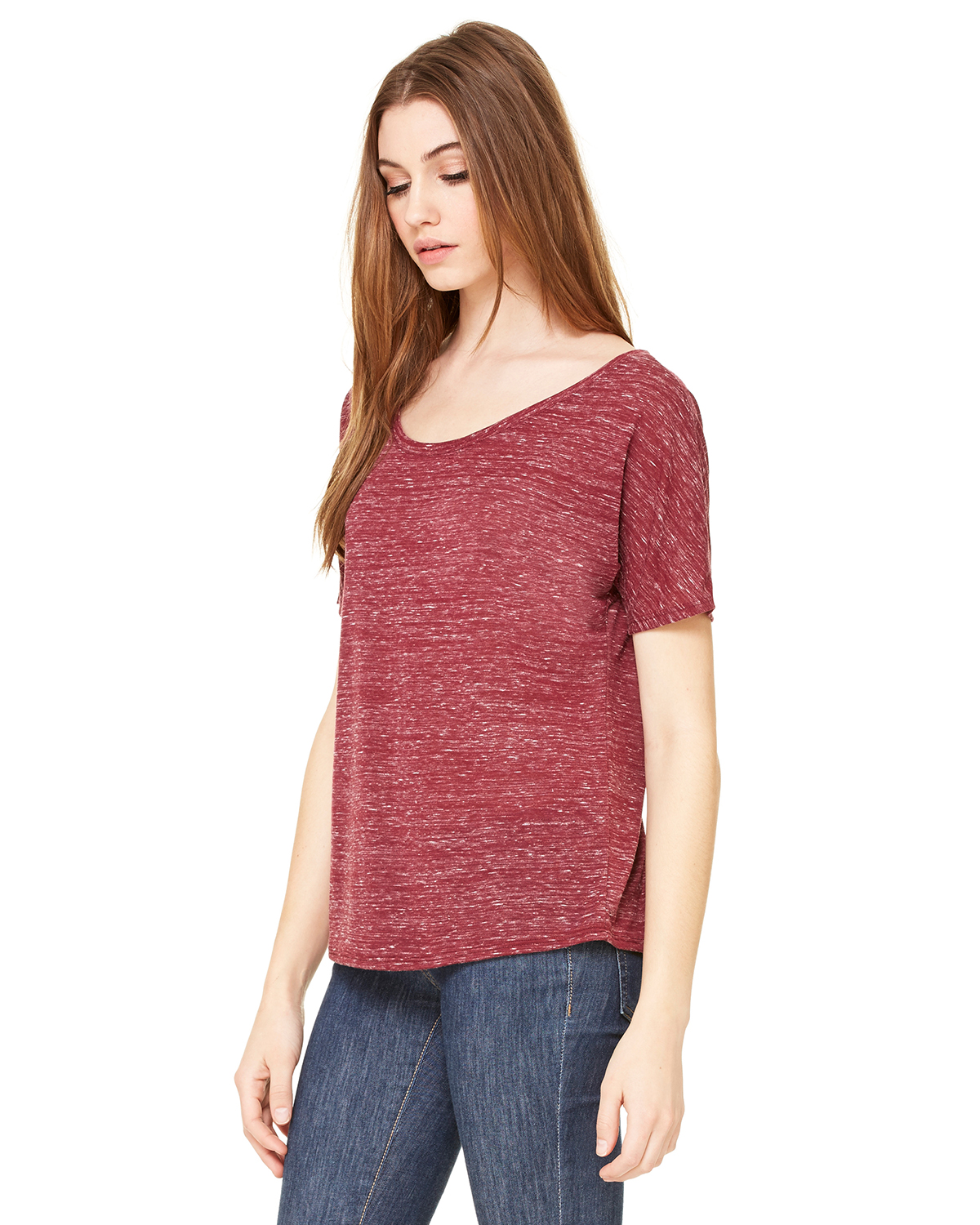 Bella + Canvas 8816 Maroon Marble