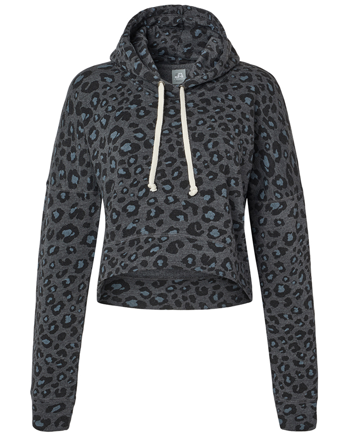 J America 8853JA Blk Lprd Triblend