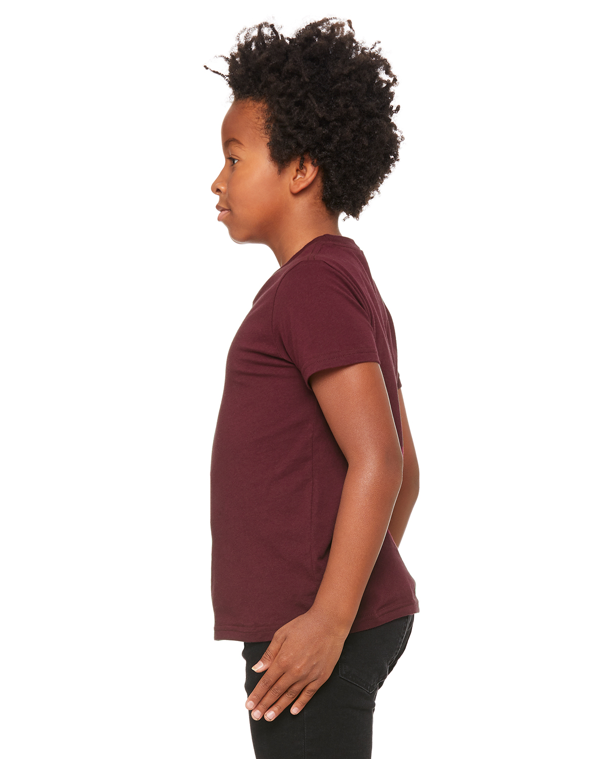 Bella + Canvas 3001Y Maroon