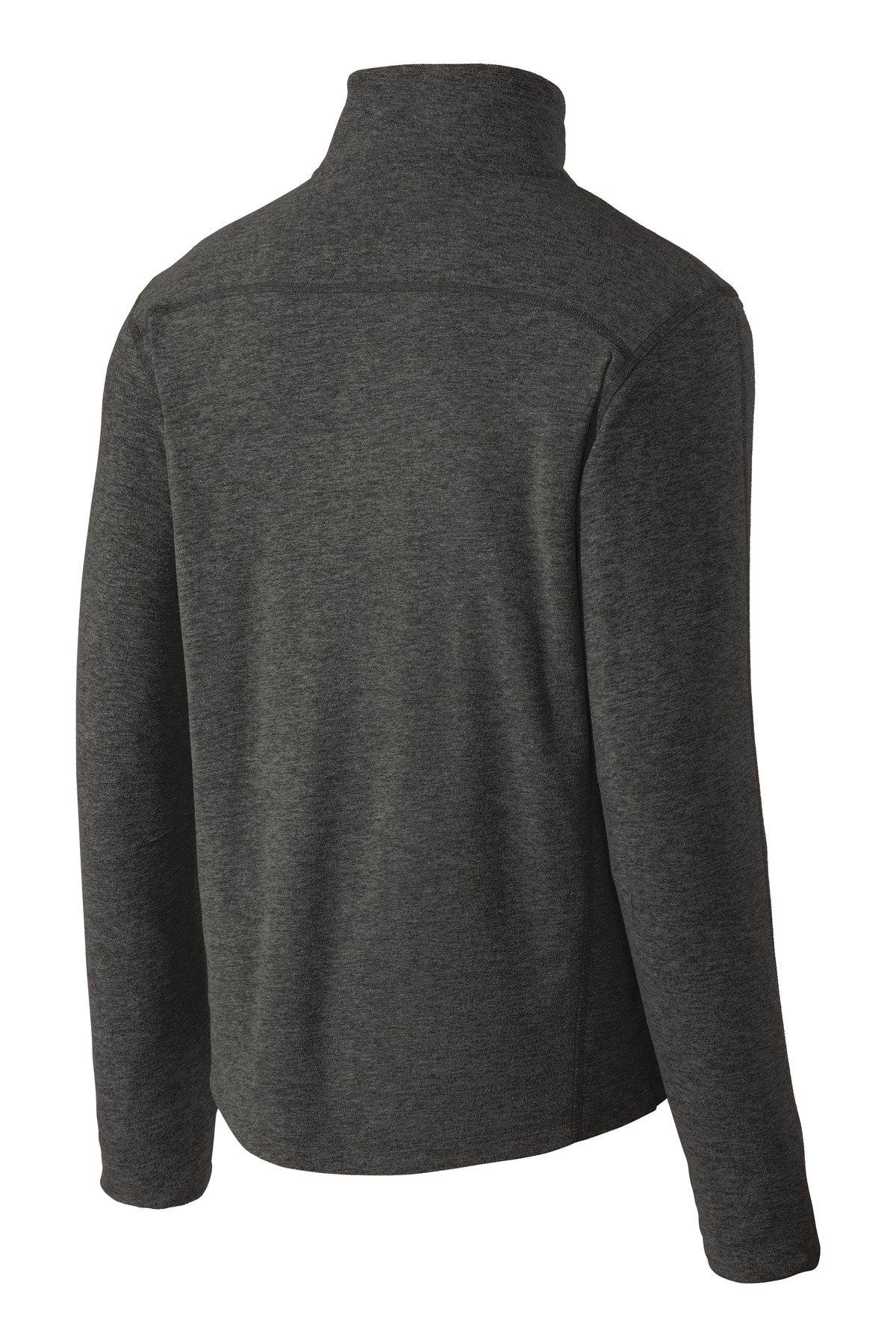 Port Authority F234 Black Charcoal Heather
