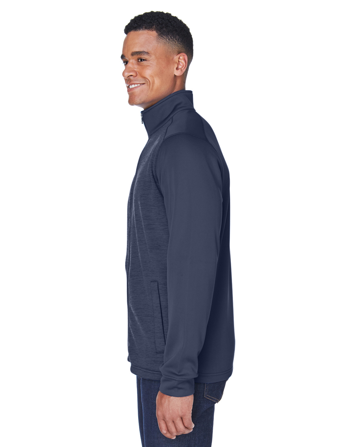 Devon & Jones DG796 Navy / Navy Heather