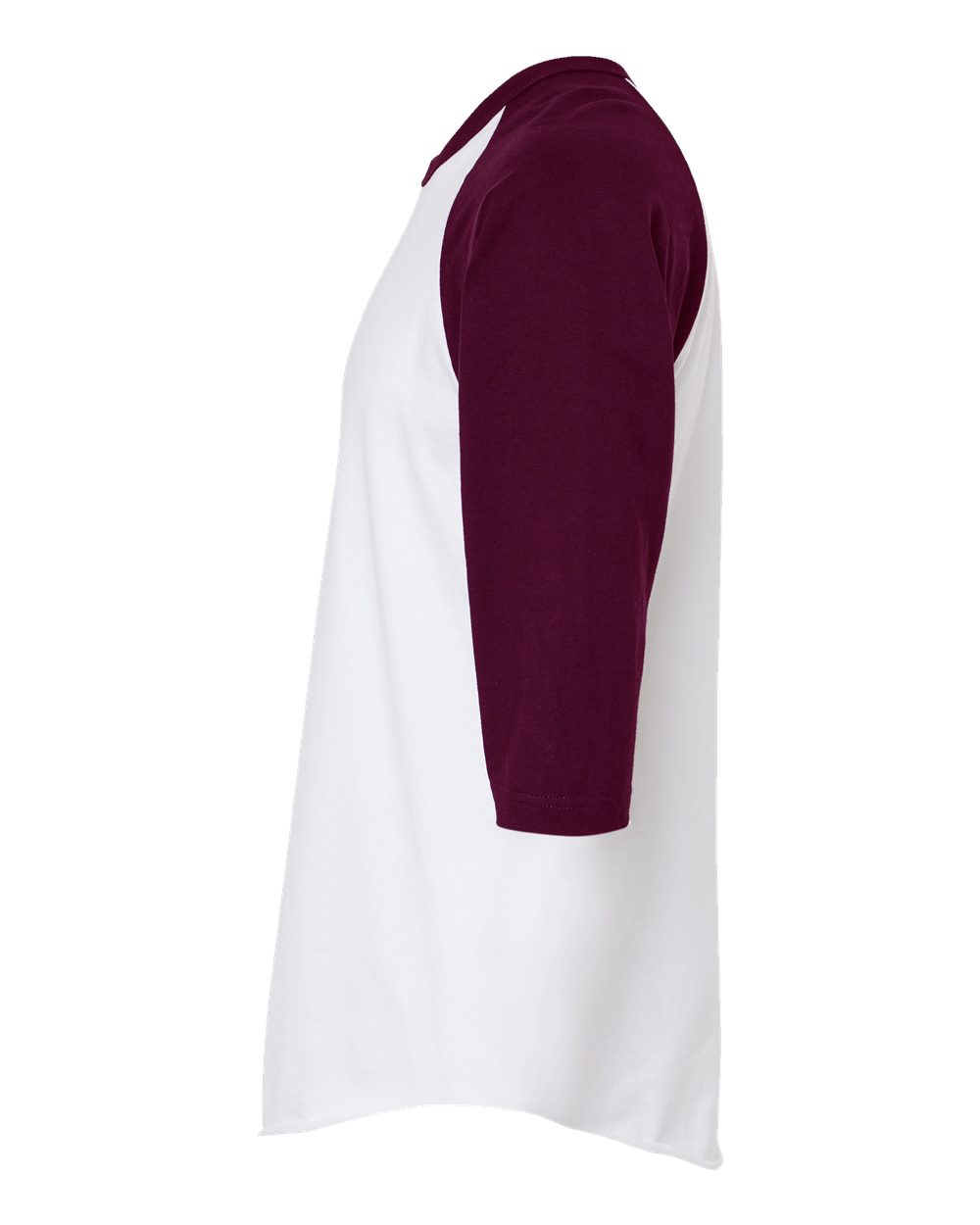 Tultex 0245TC White/ Maroon