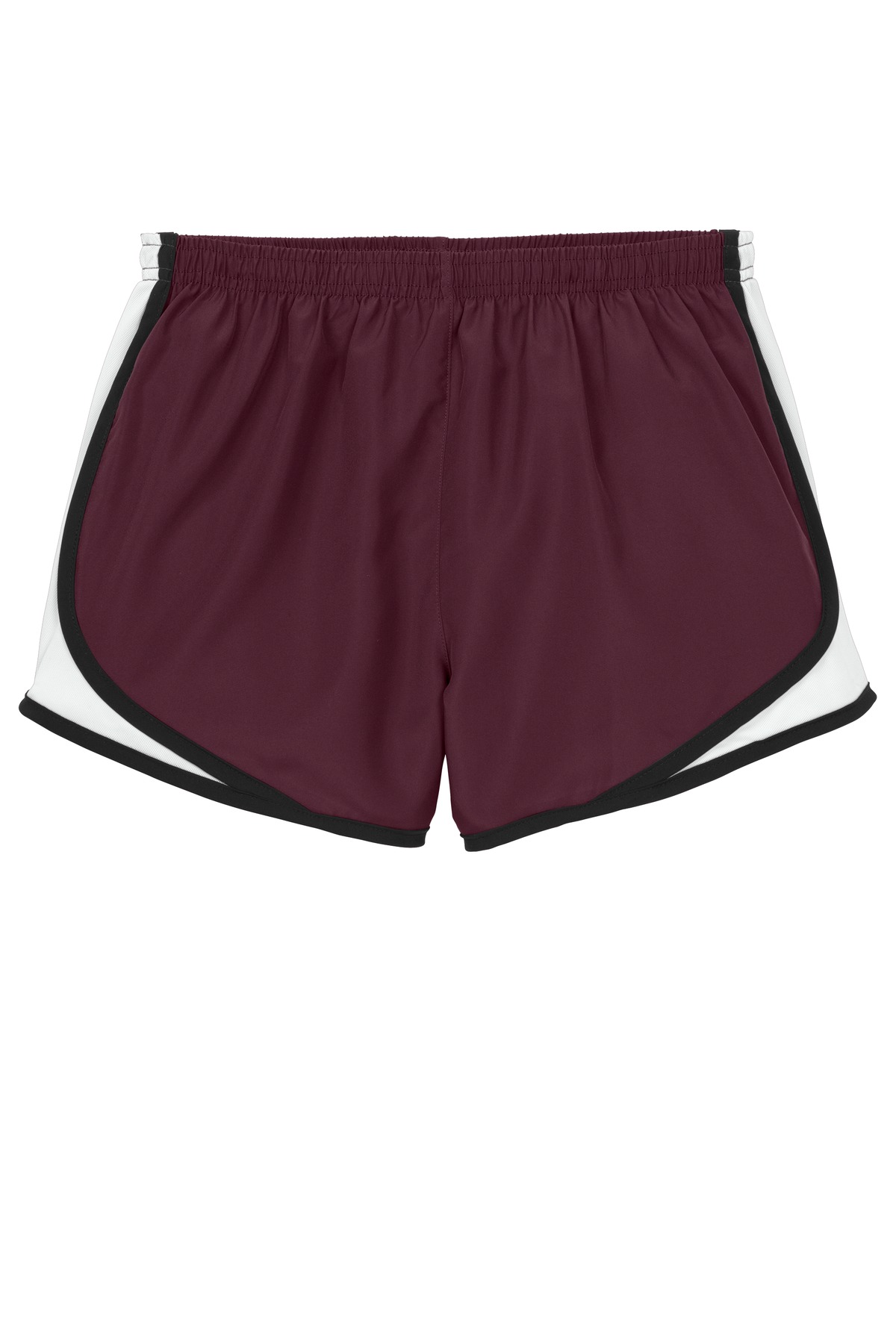 Sport-Tek LST304 Maroon / White / Black