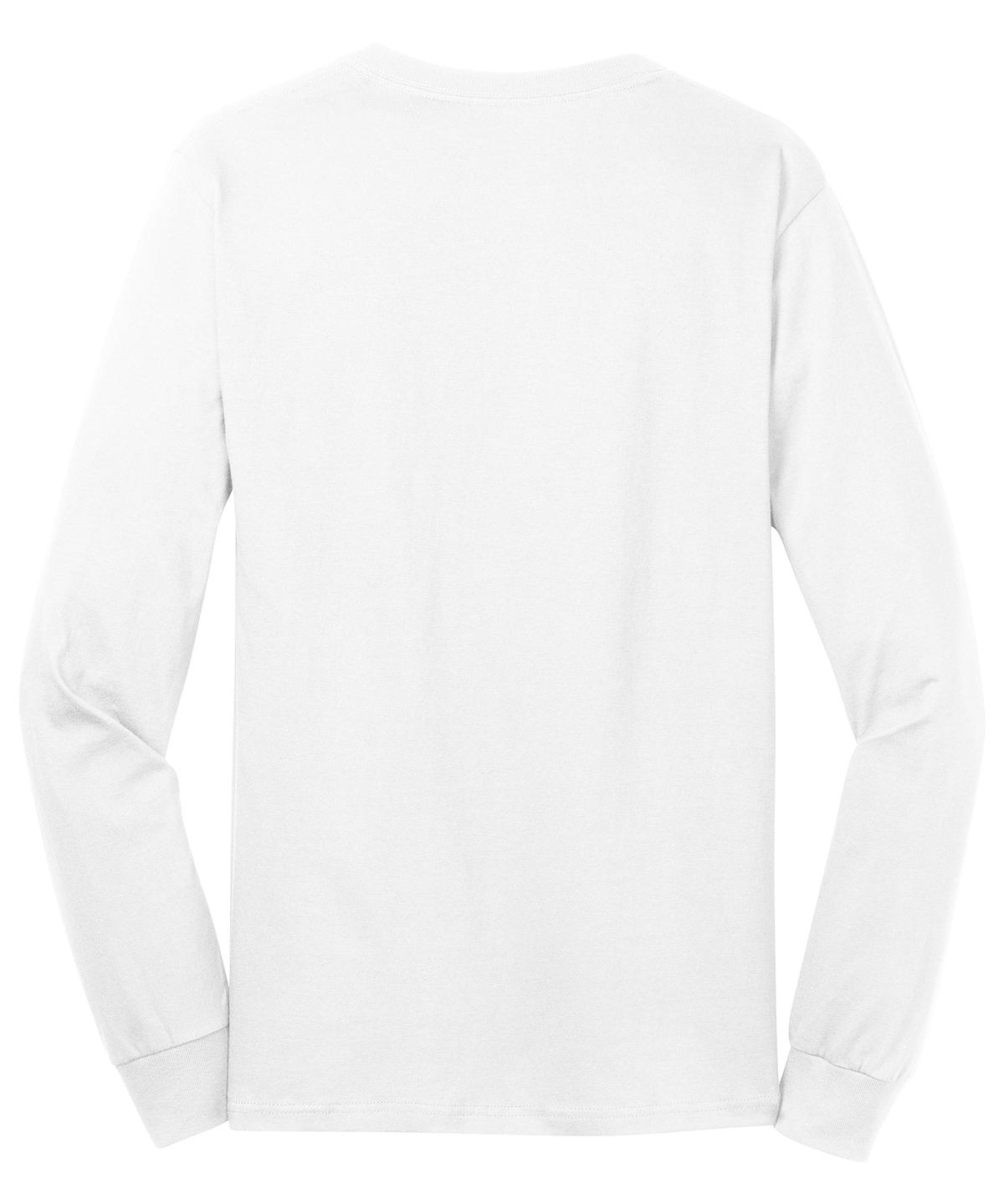 Port & Company PC54LS White
