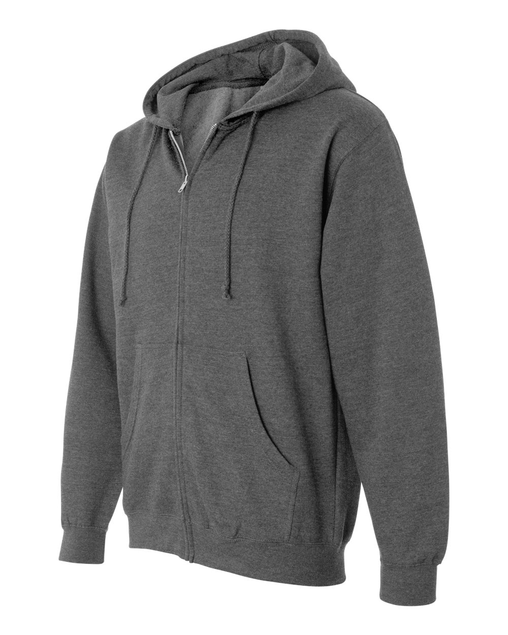 Independent Trading Unisex Midweight Full Zip Hoodie Ss4500