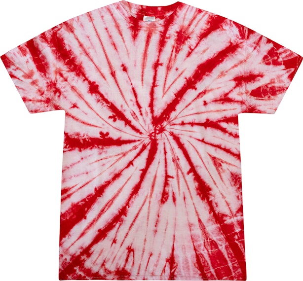 Tie-Dye CD100Y WHITE/ RED