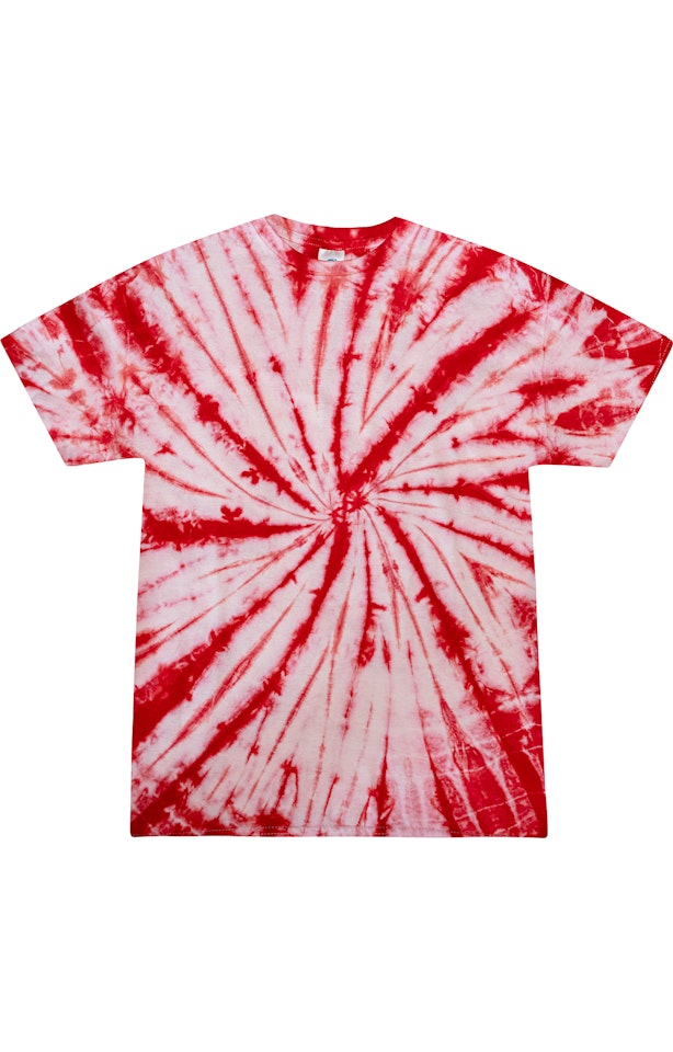 Tie-Dye CD100Y WHITE/ RED
