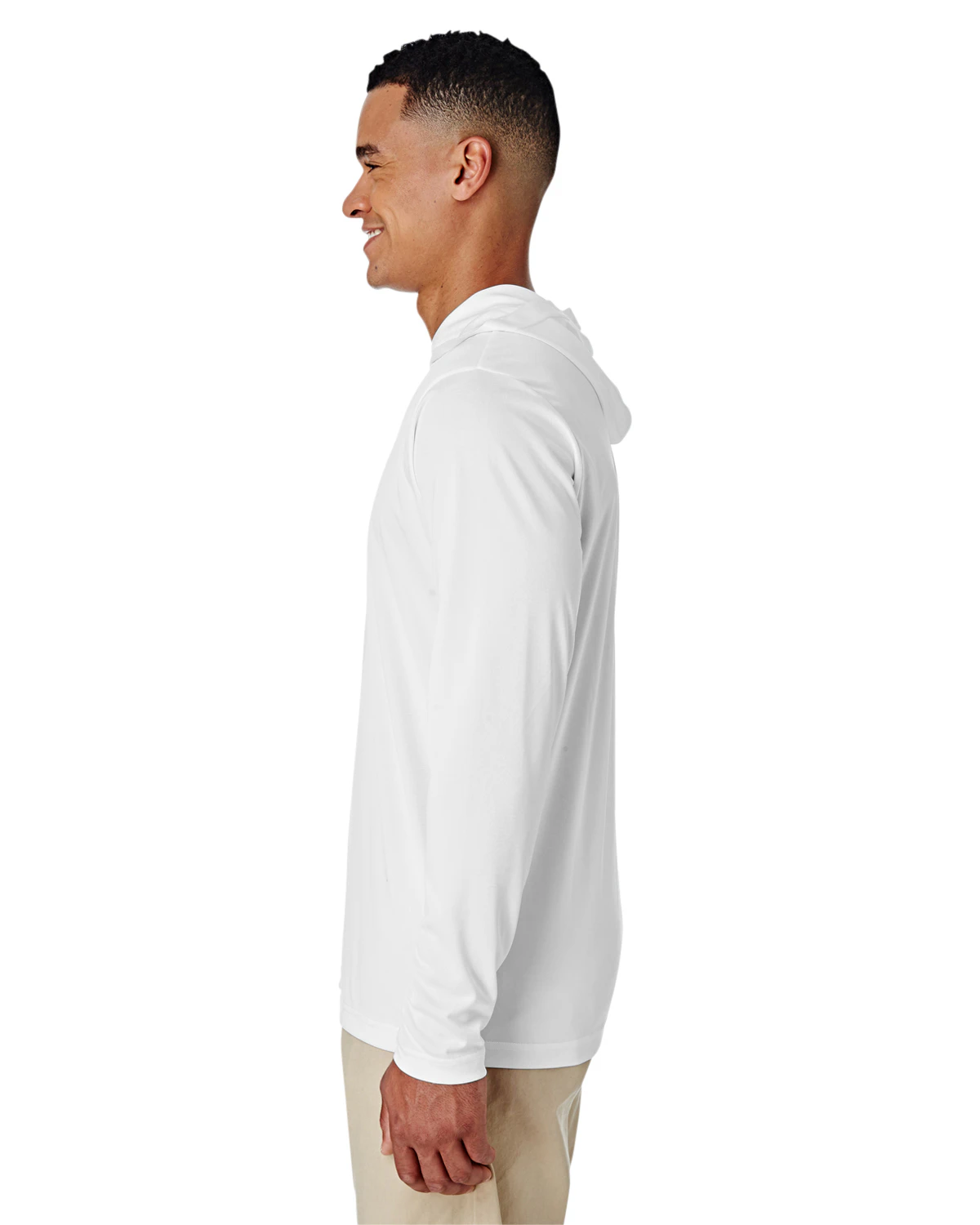 Team 365 Men's Zone Performance Hoodie Tt41 White | Jiffy