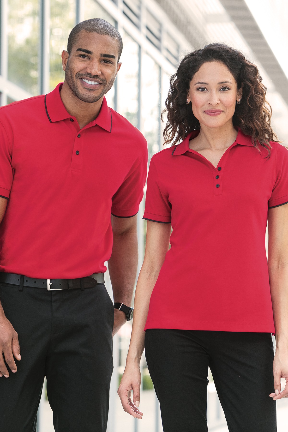 Port Authority L454 Bright Purple / Classic Navy