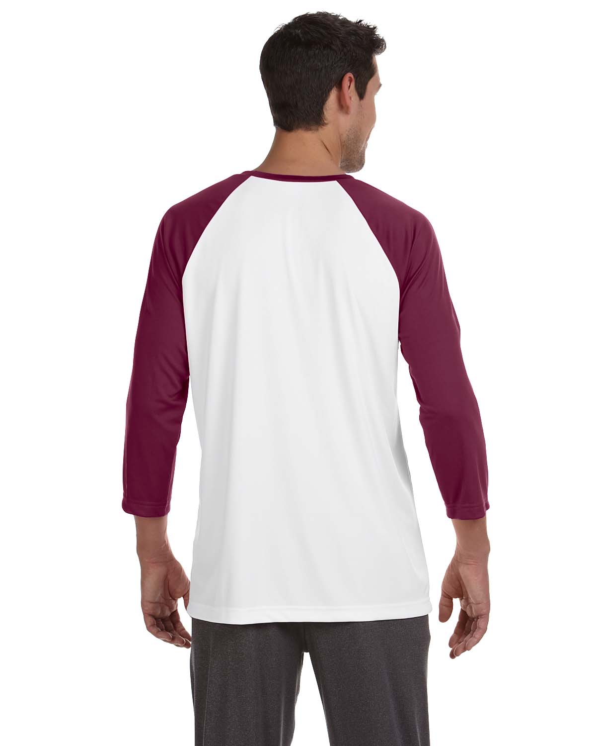 All Sport M3229 White / Sport Maroon