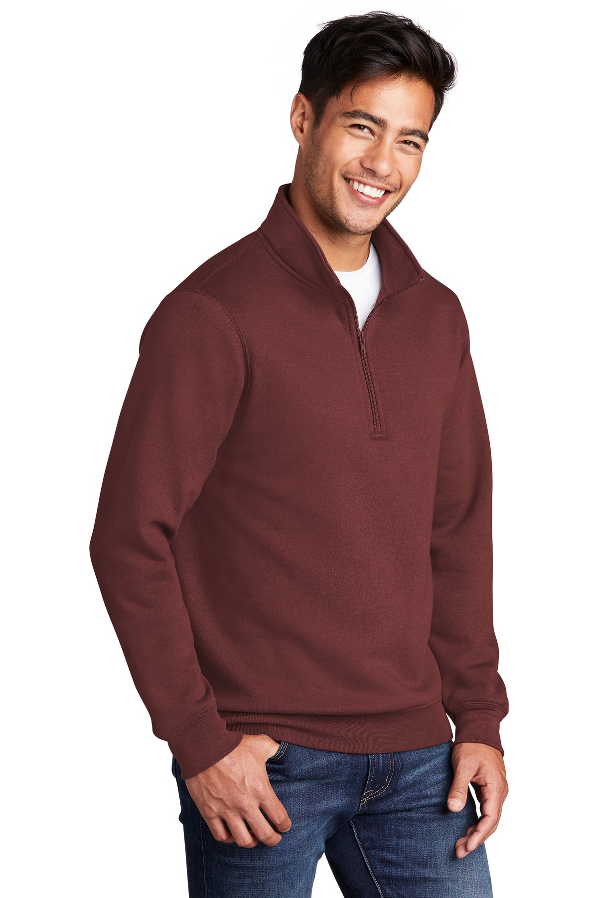 Port & Company PC78Q Maroon