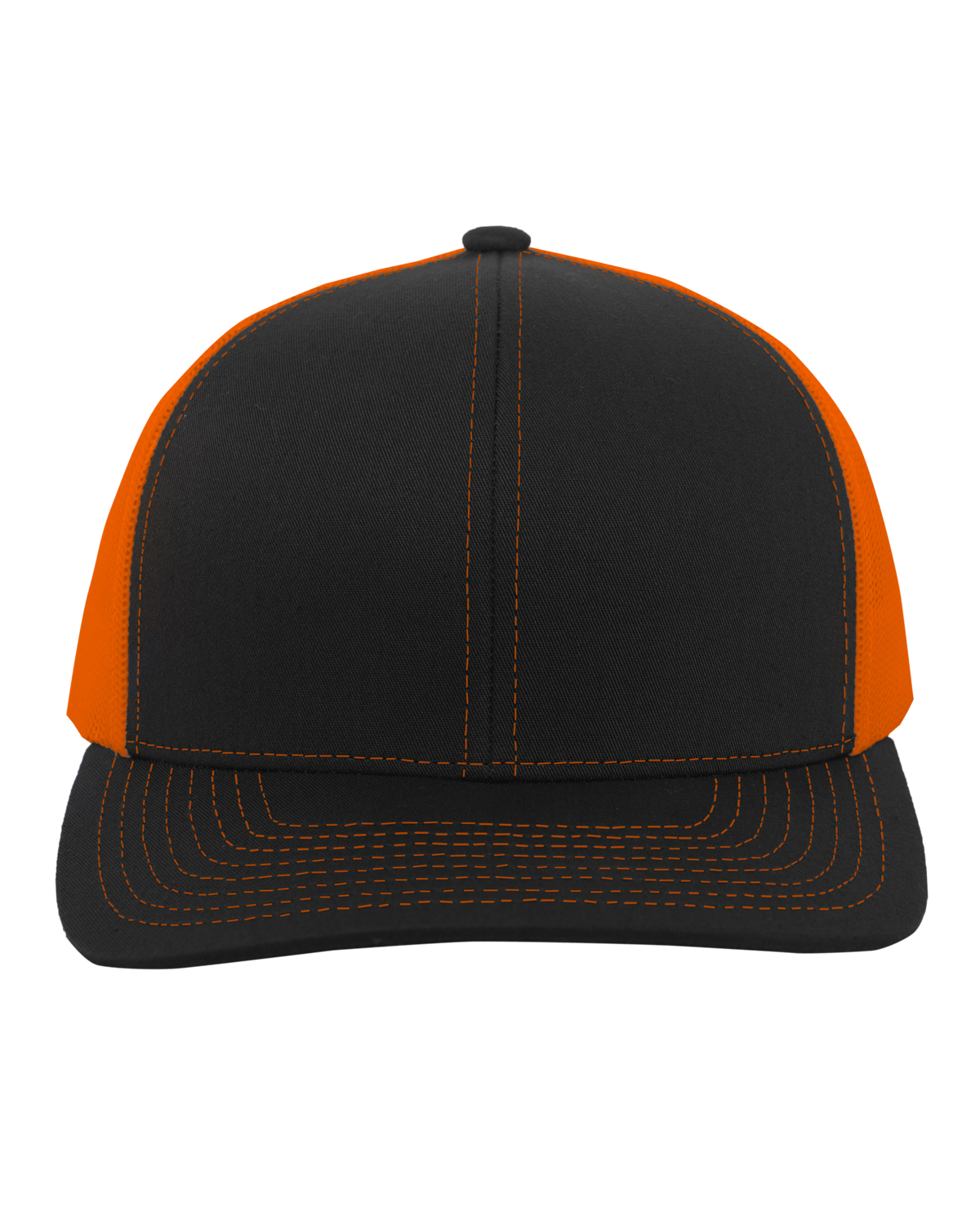 Pacific Headwear 0104PH Black / Neon Orange