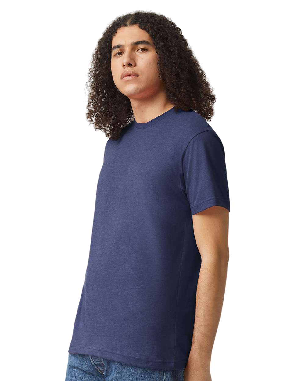 American Apparel 2001CVC Heather Indigo