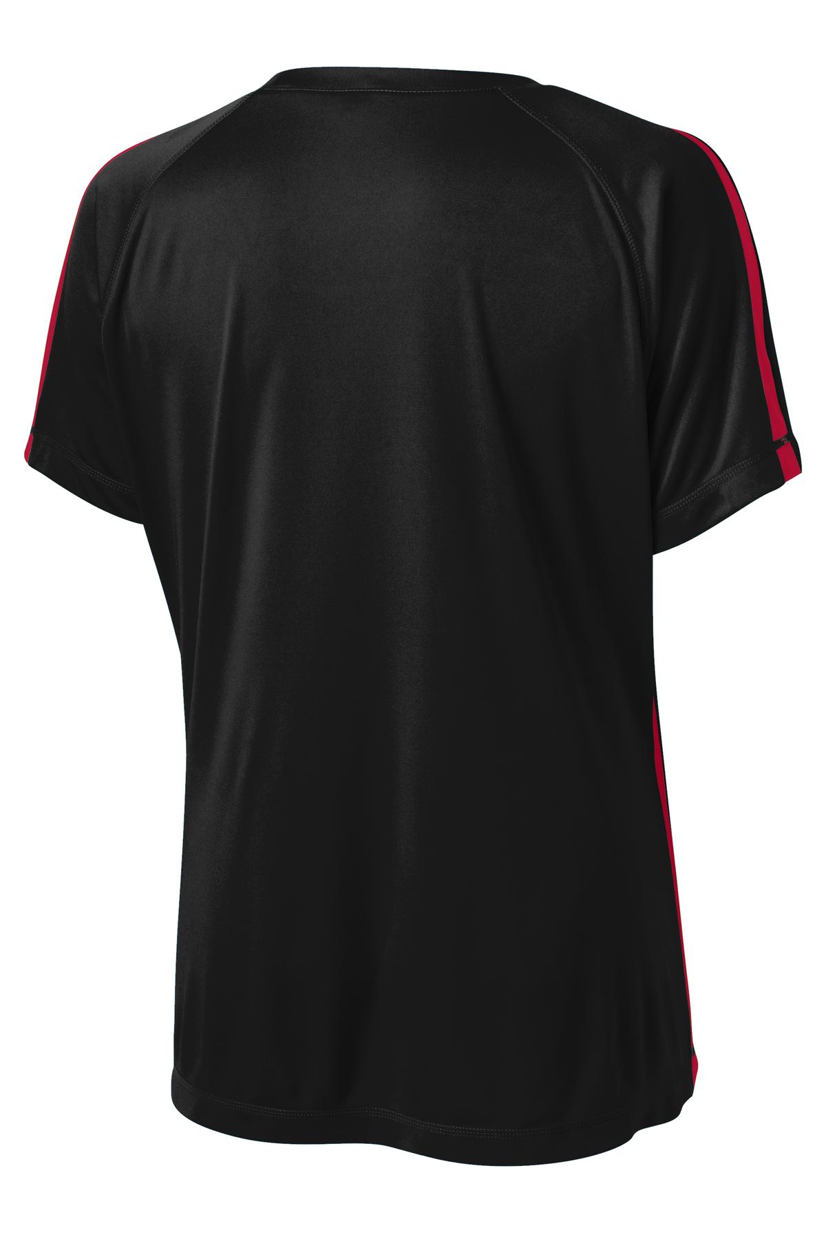 Sport-Tek LST351 Black / True Red