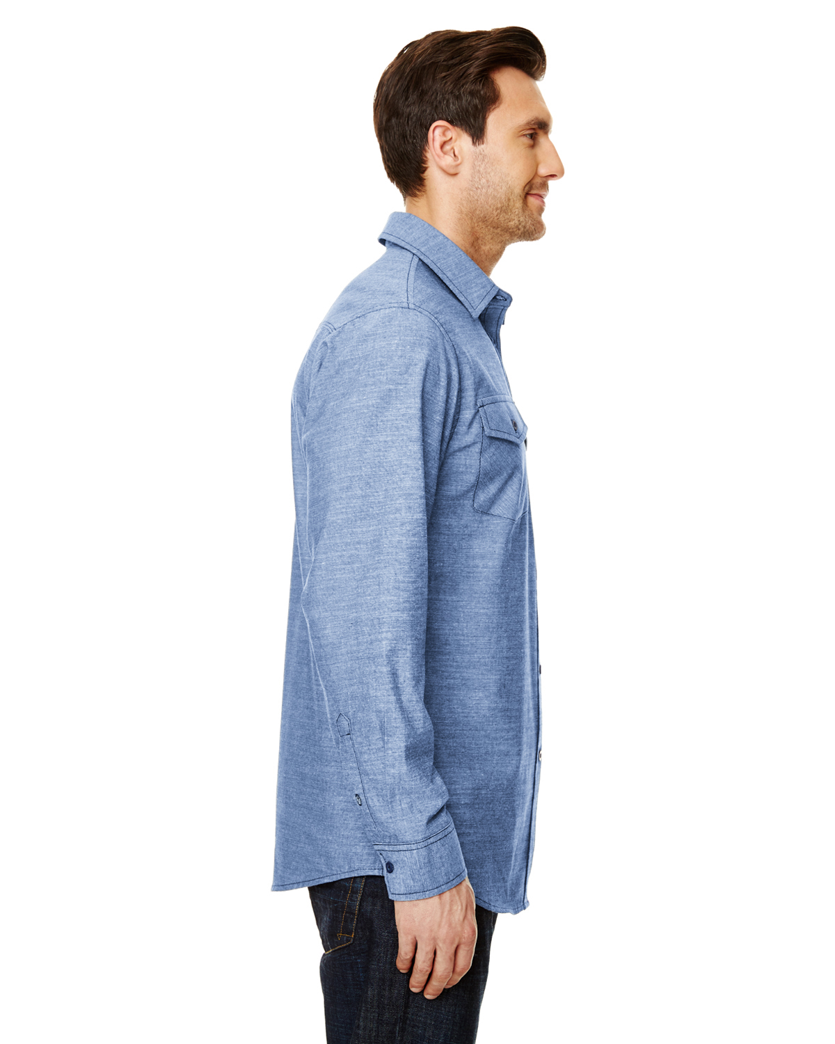 Burnside B8255 Light Denim