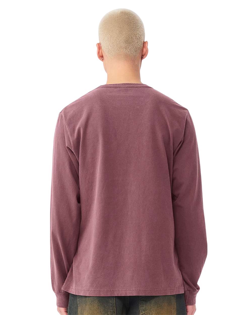 Bella + Canvas 4851GD Washed Maroon