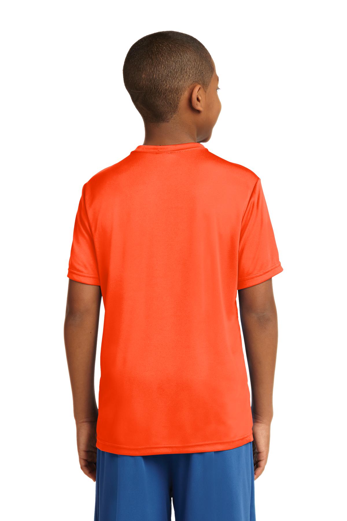 Sport-Tek YST350 Neon Orange