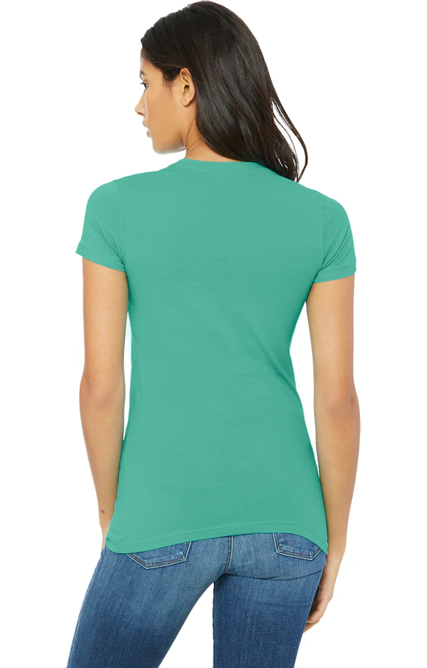 Bella Canvas Women's Long Length Favorite T-Shirt - Slim Fit Jersey Tee In Plum, Size Small