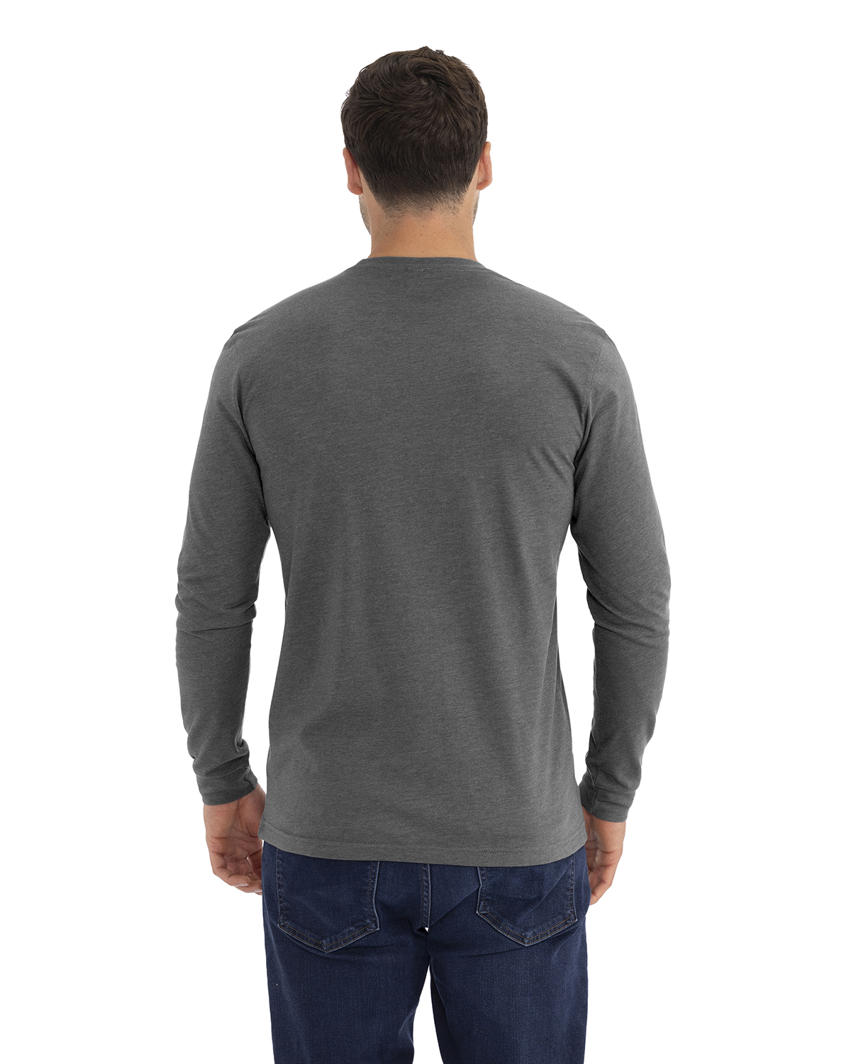 Next Level 6211NL Heather Heavy Metal