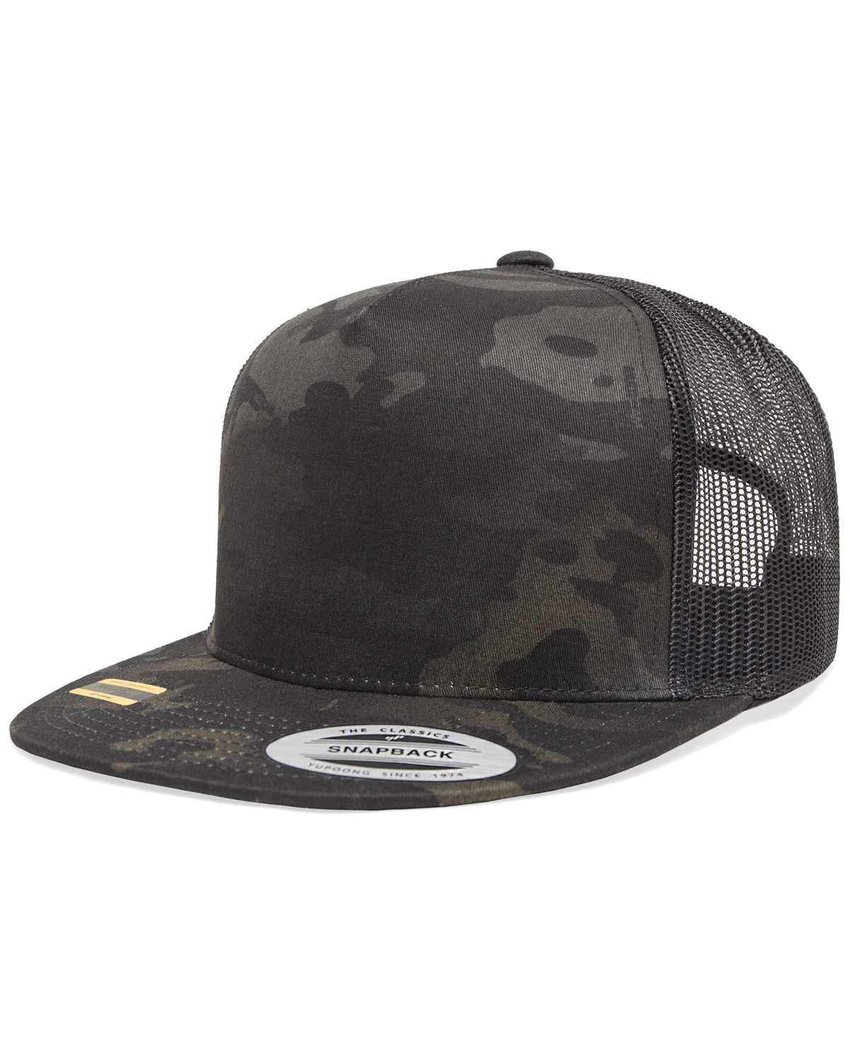 Yupoong 6006MC Black Multicam