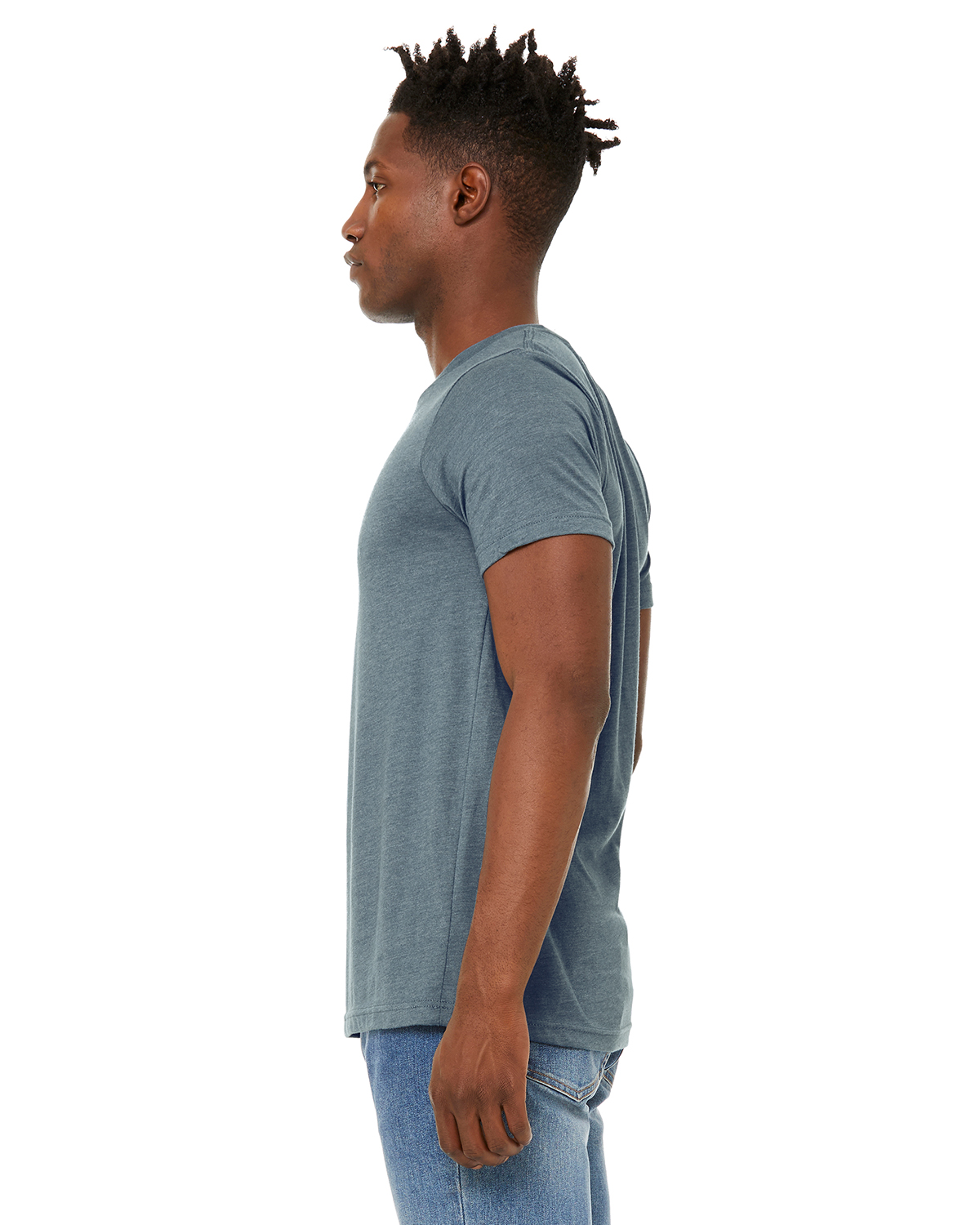 Bella + Canvas 3301C Heather Slate