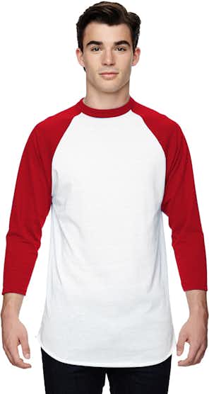 Augusta Sportswear AG4420 White / Red