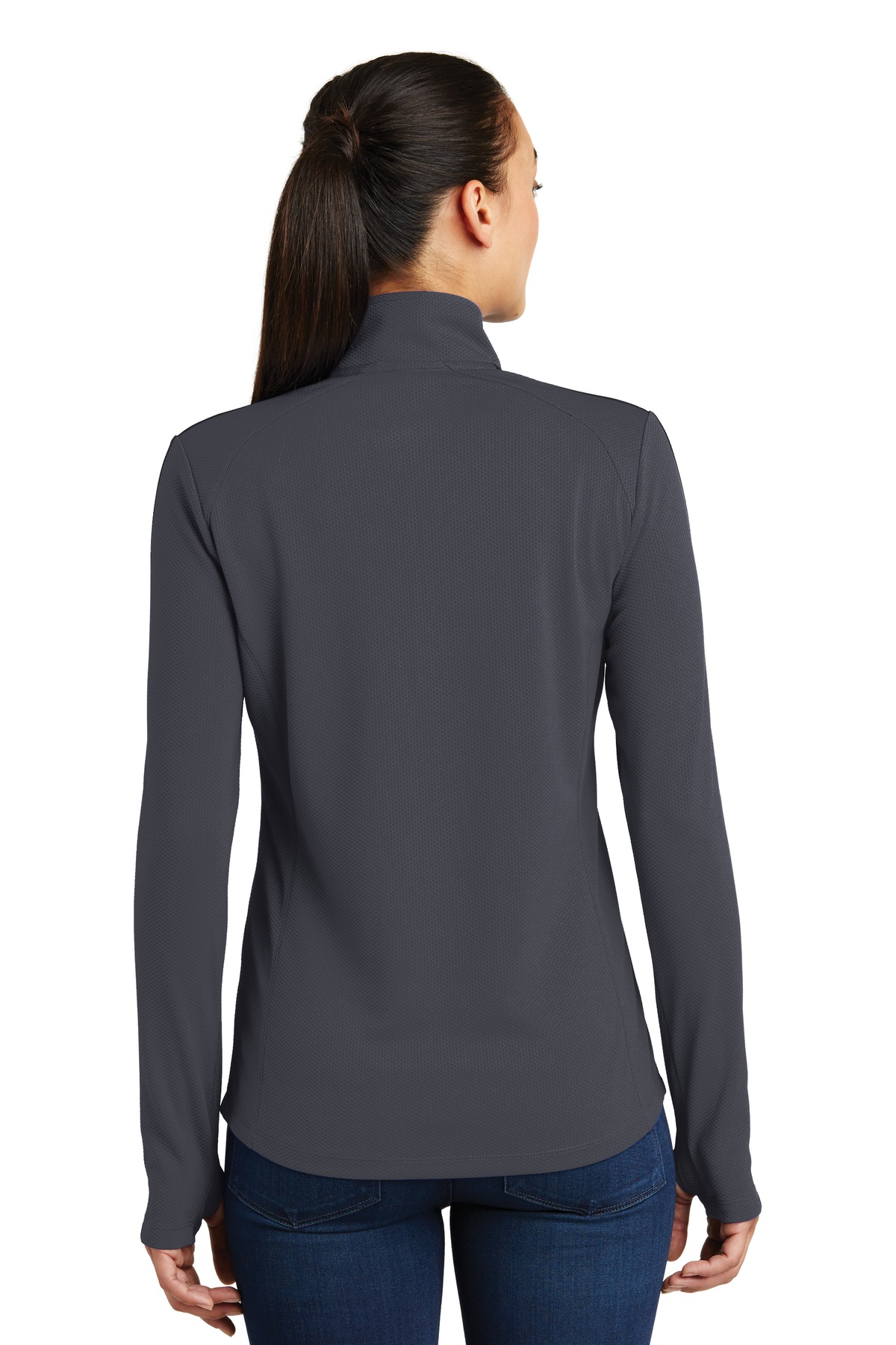 Sport-Tek LST861 Iron Gray / Black